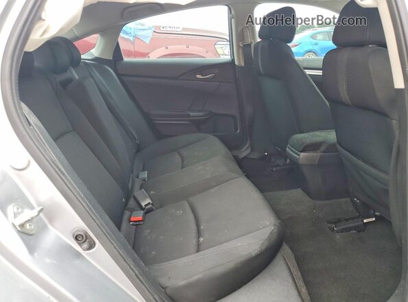 2HGFC2F7XJH596749 2018 HONDA CIVIC Silver Հետևի նստատեղերի տեսք