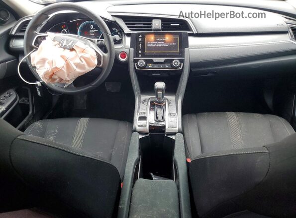 2HGFC2F7XJH596749 2018 HONDA CIVIC Silver Առջևի վահանակի տեսք