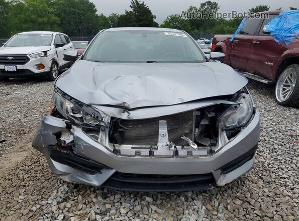 2HGFC2F7XJH596749 2018 HONDA CIVIC Silver Դիմացի տեսք