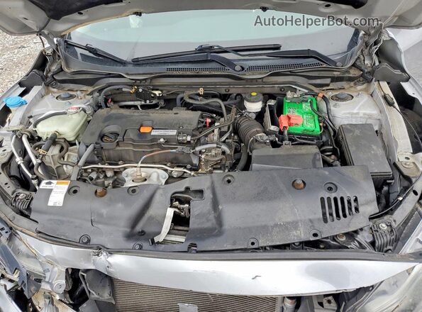 2HGFC2F7XJH596749 2018 HONDA CIVIC Silver Սալոնի հետևի տեսք