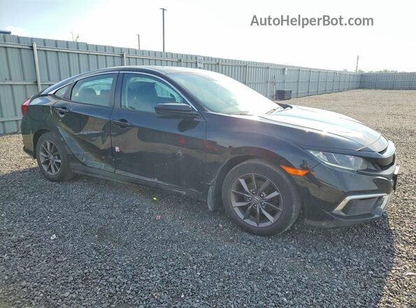 2HGFC2F7XMH012497 2021 HONDA CIVIC Black Передня права чверть