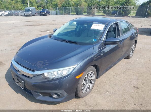 2HGFC2F80JH512737 2018 HONDA CIVIC Gray Передня ліва чверть