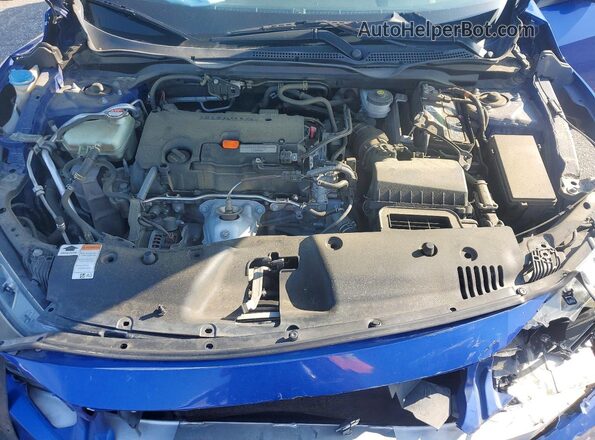 2HGFC2F80KH521441 2019 HONDA CIVIC Blue უკანა სალონის ხედი