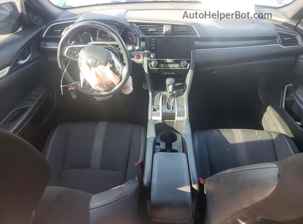 2HGFC2F80KH521441 2019 HONDA CIVIC Blue წინა პანელის ხედი