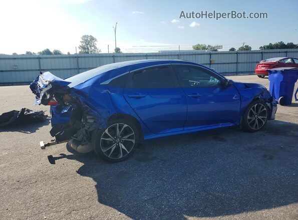 2HGFC2F80KH521441 2019 HONDA CIVIC Blue უკანა მარჯვენა