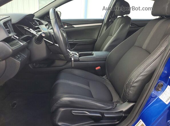 2HGFC2F80KH532682 2019 HONDA CIVIC Blue Սալոնի դիմացի տեսք
