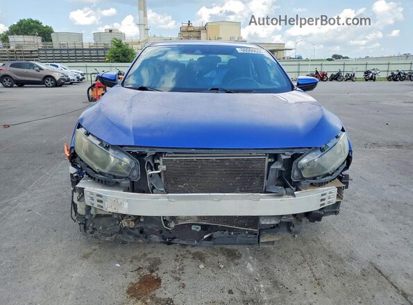 2HGFC2F80KH532682 2019 HONDA CIVIC Blue Դիմացի տեսք