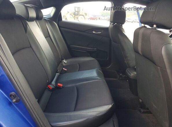 2HGFC2F80KH532682 2019 HONDA CIVIC Blue Հետևի նստատեղերի տեսք