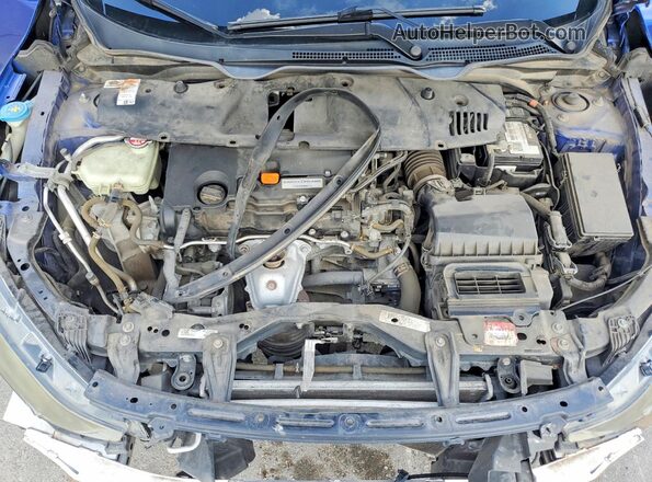 2HGFC2F80KH532682 2019 HONDA CIVIC Blue Սալոնի հետևի տեսք