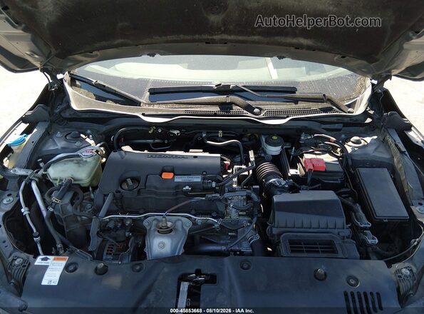 2HGFC2F80KH555525 2019 HONDA CIVIC Gray Vista trasera