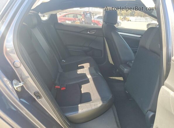 2HGFC2F80LH510344 2020 HONDA CIVIC Угольный Вид задних сидений