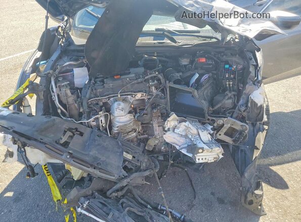 2HGFC2F80LH510344 2020 HONDA CIVIC Угольный Вид задней части салона