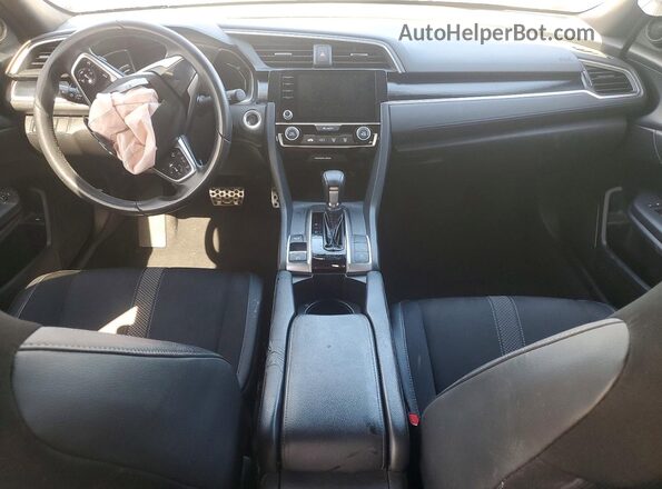 2HGFC2F80LH510344 2020 HONDA CIVIC Угольный Вид панели приборов