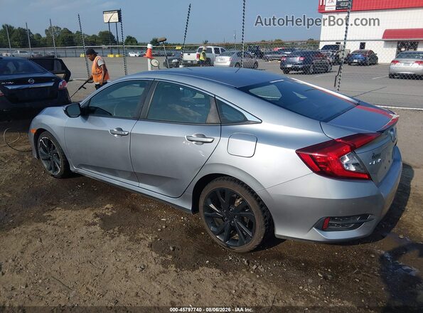 2HGFC2F80LH541691 2020 HONDA CIVIC Silver უკანა მარცხენა