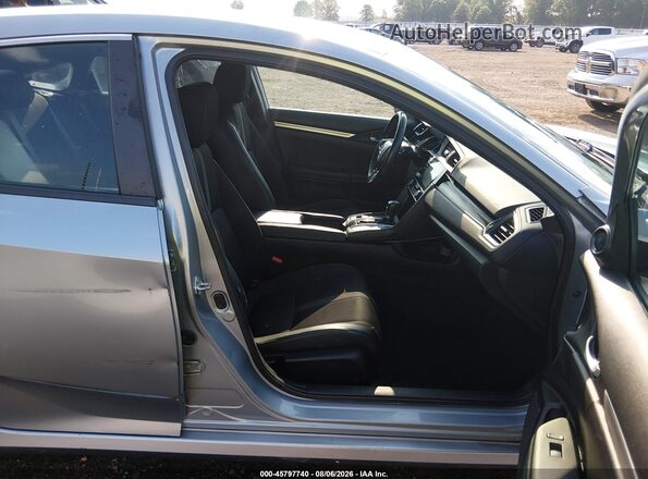 2HGFC2F80LH541691 2020 HONDA CIVIC Silver წინა სალონის ხედი