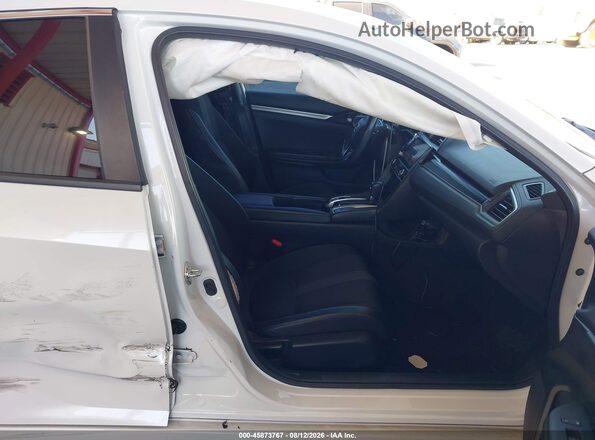 2HGFC2F80LH543750 2020 HONDA CIVIC White Widok wnętrza z przodu