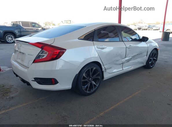 2HGFC2F80LH543750 2020 HONDA CIVIC White Tył prawy