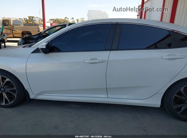 2HGFC2F80LH543750 2020 HONDA CIVIC White Widok wnętrza 360 stopni