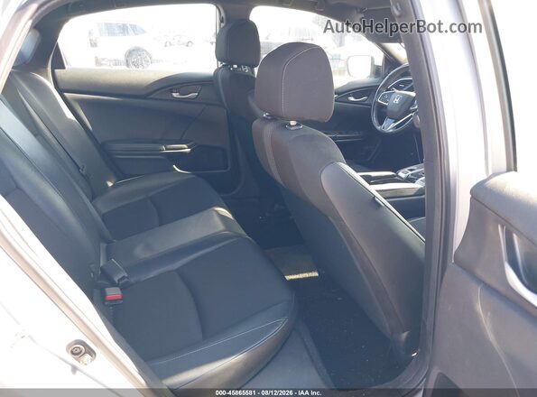 2HGFC2F80LH559298 2020 HONDA CIVIC Silver Vista de la etiqueta del VIN