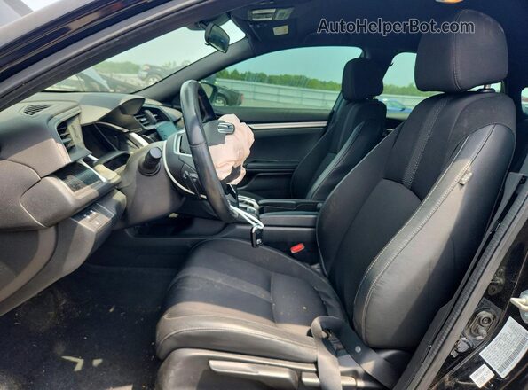 2HGFC2F80LH569152 2020 HONDA CIVIC Black Սալոնի դիմացի տեսք