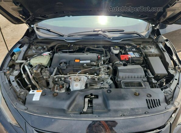 2HGFC2F80LH569152 2020 HONDA CIVIC Black Սալոնի հետևի տեսք