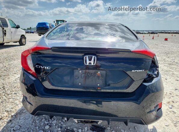 2HGFC2F80MH509308 2021 HONDA CIVIC Black Rear view