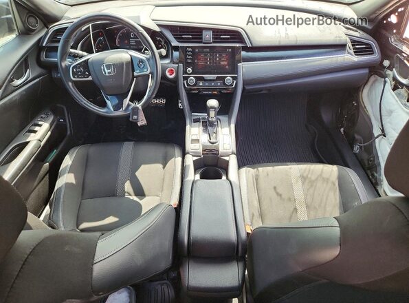 2HGFC2F80MH509308 2021 HONDA CIVIC Black Dashboard view