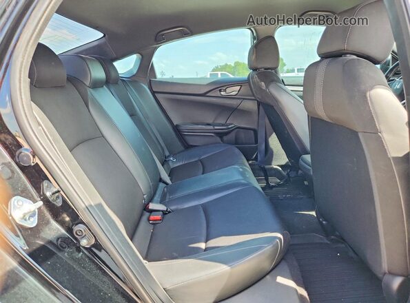 2HGFC2F80MH509308 2021 HONDA CIVIC Black Rear seats view