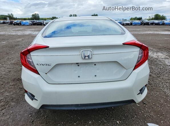 2HGFC2F81HH024083 2017 HONDA CIVIC White Вид ззаду