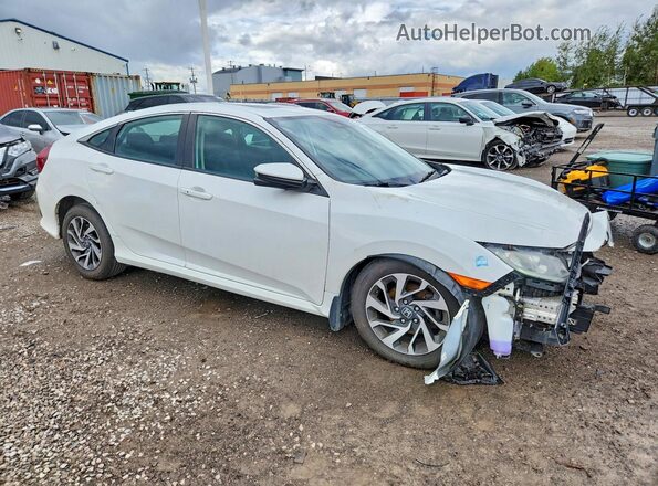 2HGFC2F81HH024083 2017 HONDA CIVIC White Передня права чверть