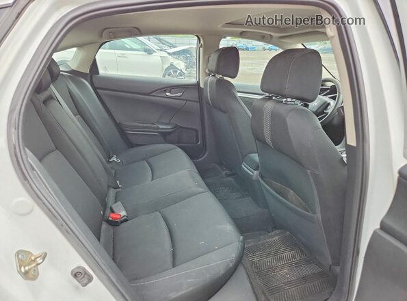 2HGFC2F81HH024083 2017 HONDA CIVIC White Вид задніх сидінь