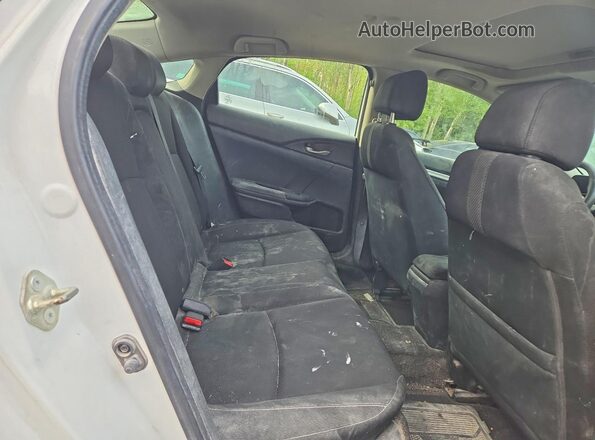 2HGFC2F81HH027243 2017 HONDA CIVIC White Rear seats view