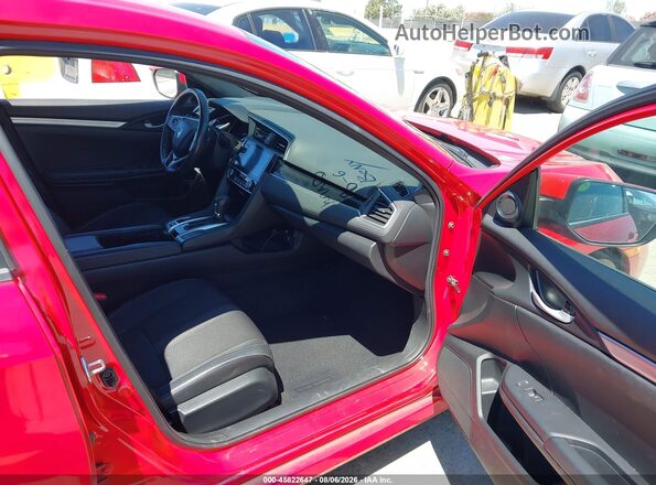 2HGFC2F81KH508665 2019 HONDA CIVIC Red წინა სალონის ხედი