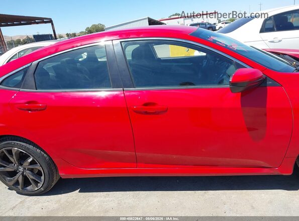 2HGFC2F81KH508665 2019 HONDA CIVIC Red სალონის 360-გრადუსიანი ხედი