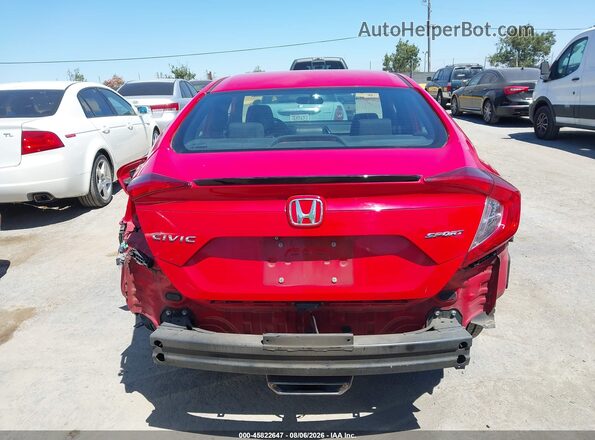 2HGFC2F81KH508665 2019 HONDA CIVIC Red 