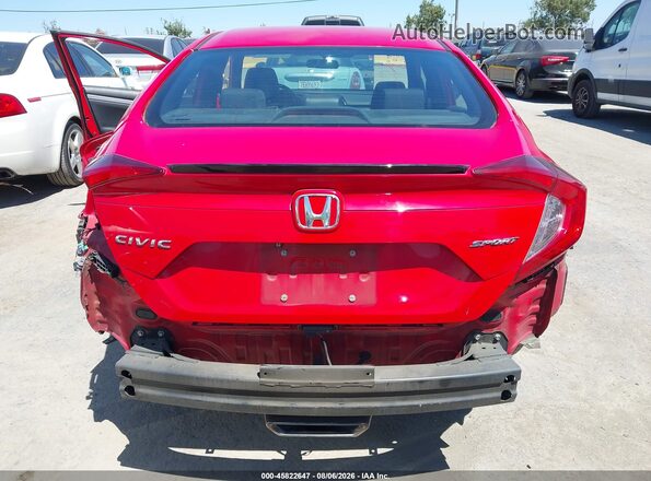 2HGFC2F81KH508665 2019 HONDA CIVIC Red 