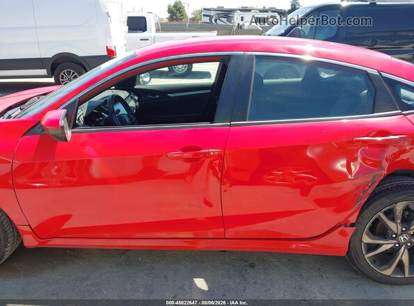 2HGFC2F81KH508665 2019 HONDA CIVIC Red 