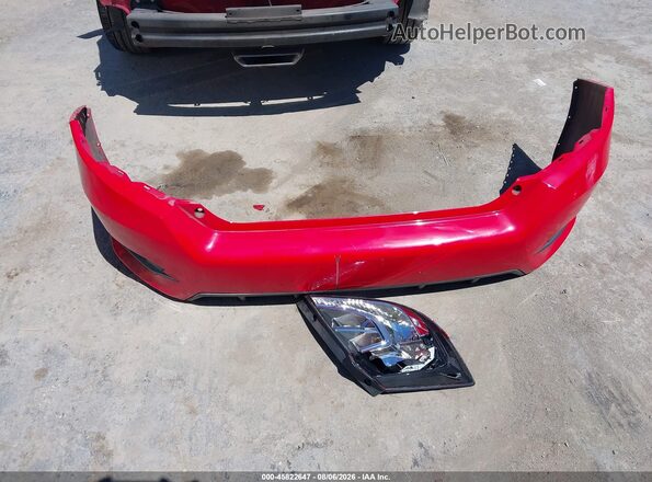 2HGFC2F81KH508665 2019 HONDA CIVIC Red ხელსაწყოთა პანელის ხედი