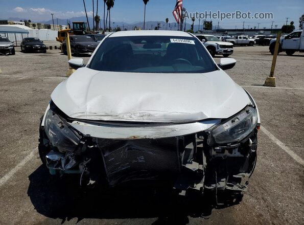 2HGFC2F81KH517527 2019 HONDA CIVIC Белый Вид спереди