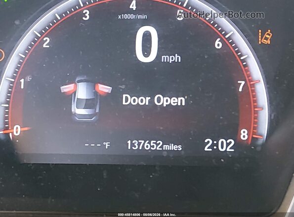 2HGFC2F81KH519942 2019 HONDA CIVIC Black 360 interior view