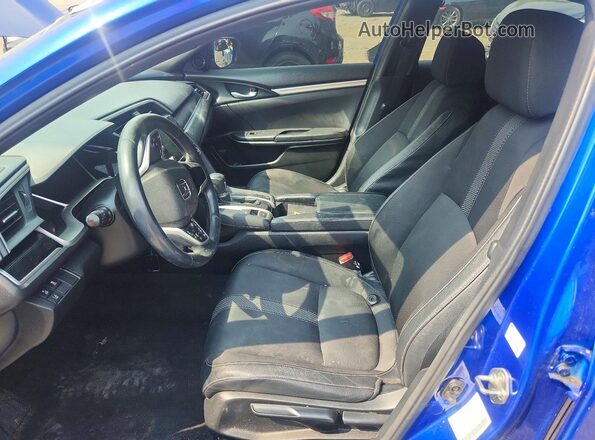 2HGFC2F81KH538216 2019 HONDA CIVIC Blue Vista interior delantera