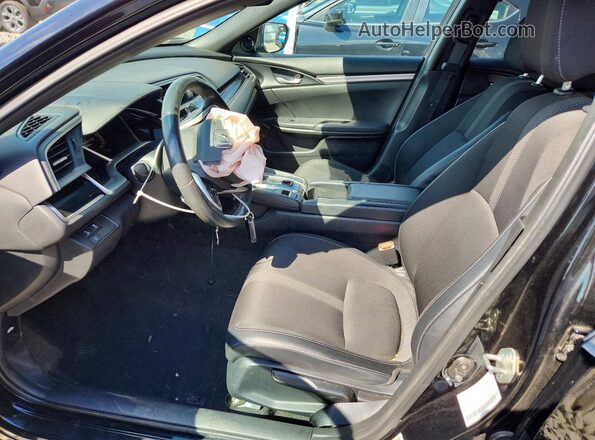 2HGFC2F81KH595094 2019 HONDA CIVIC Blue წინა სალონის ხედი