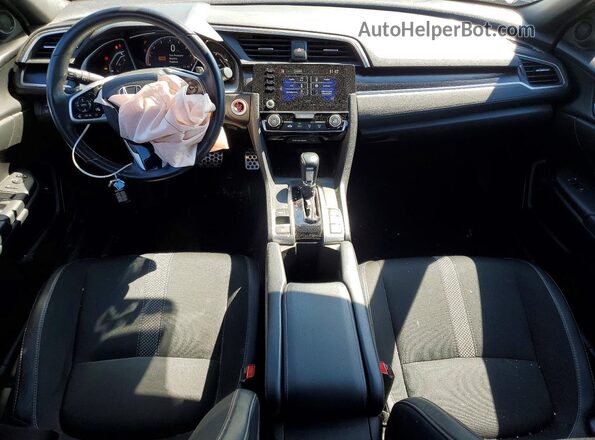 2HGFC2F81LH546138 2020 HONDA CIVIC Silver Вид панелі приладів