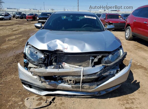 2HGFC2F81LH546138 2020 HONDA CIVIC Silver Вид спереду