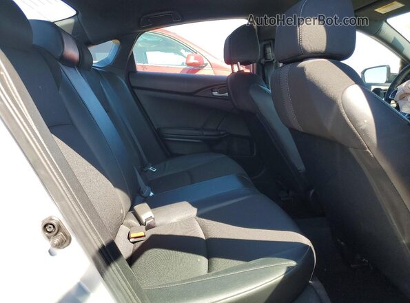 2HGFC2F81LH546138 2020 HONDA CIVIC Silver Вид задніх сидінь
