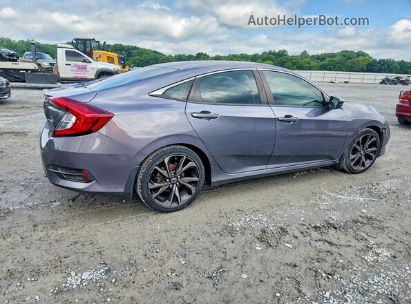 2HGFC2F81LH549248 2020 HONDA CIVIC Gray Rear right