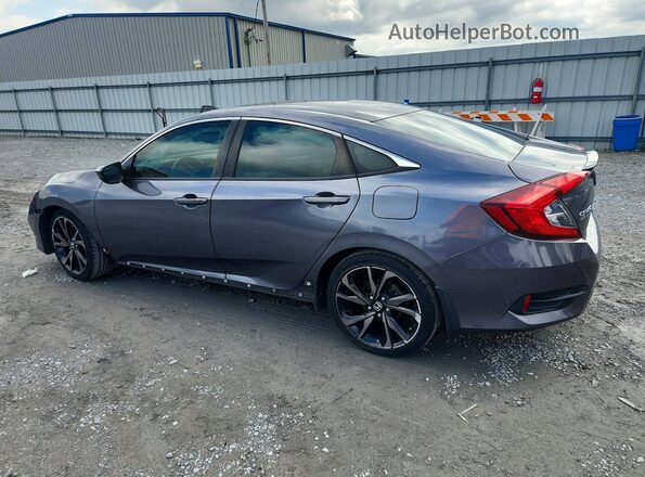 2HGFC2F81LH549248 2020 HONDA CIVIC Gray Rear left