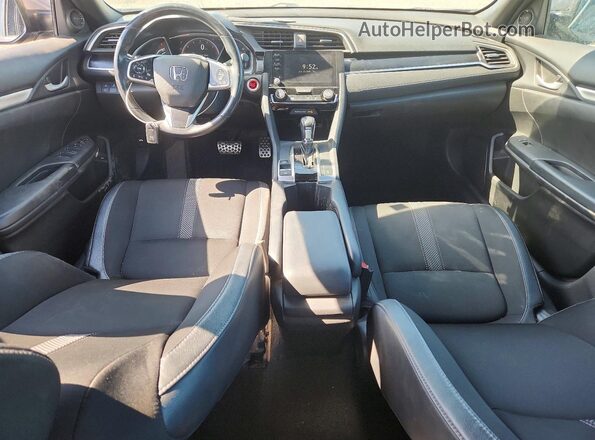 2HGFC2F81LH549475 2020 HONDA CIVIC Gray წინა პანელის ხედი