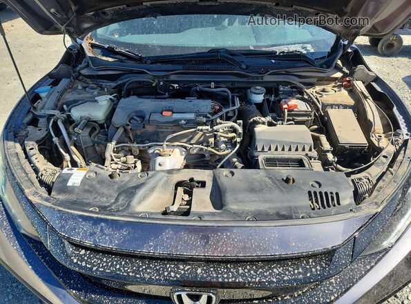 2HGFC2F81LH549475 2020 HONDA CIVIC Gray უკანა სალონის ხედი