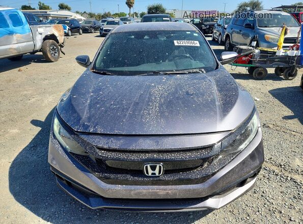 2HGFC2F81LH549475 2020 HONDA CIVIC Gray წინა ხედი